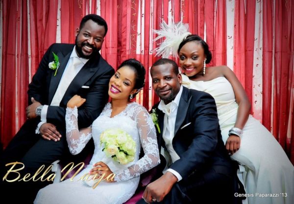 Tosin Obasa Bolade Kehinde White Wedding - March 2013 - BellaNaija105