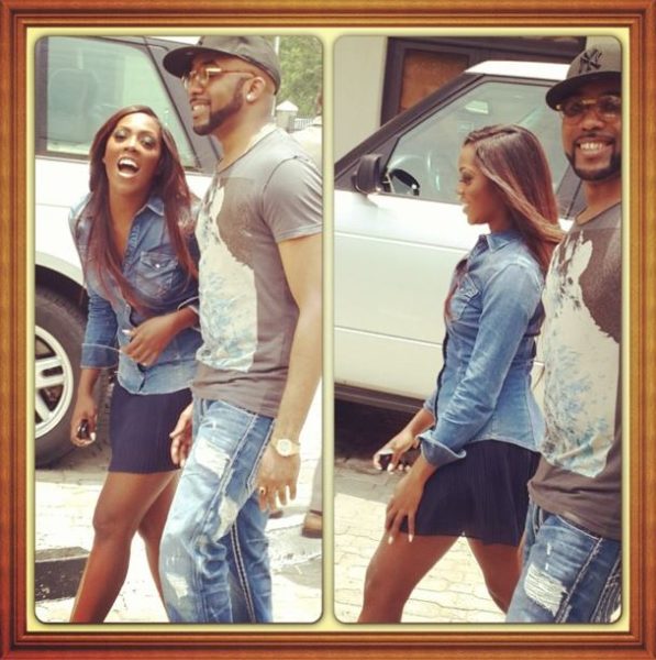 Banky W Tiwa Savage (1)