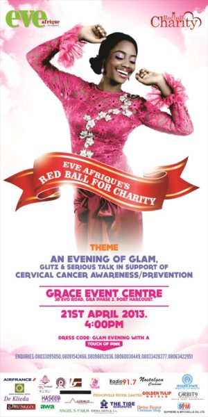 Eve Afrique's Red Ball for Charity