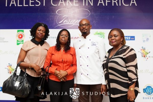 BN Exclusive_ Official Photos from Cakes by Tosan's The Tallest Cake in Africa Project in Lagos - May 2013 - BellaNaija020