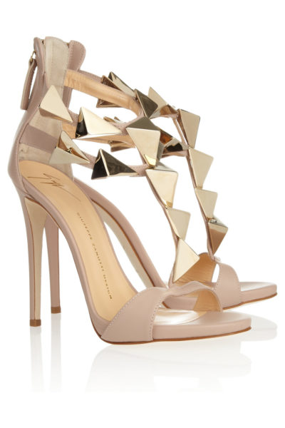 Giuseppe Zanotti Studded Leather Sandals - BN Pick Your Fave - May 2013 - BellaNaija