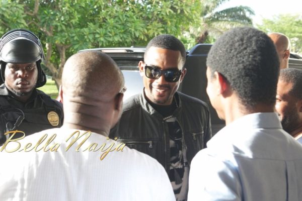 Johnny Gill, Bill Bellamy, Immodesty Blaize, Aldo Zilli arrie in Nigeria for Butterscotch Evenings - May 2013 - BellaNaija005