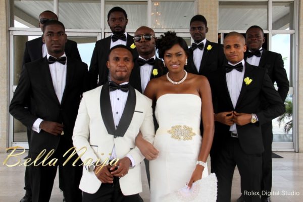 Tienepre Oki & Charles Udejiofor White Wedding - May 2013 - BellaNaijaWeddings104