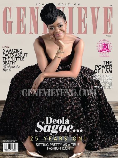 Deola Sagoe covers Genevieve Magazine June 2013 Issue - BellaNaija