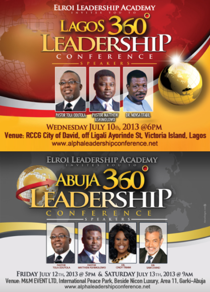 Lagos 360 Leadership Conference - BellaNaija - June2013