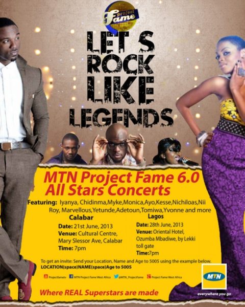 MTN Project Fame West Africa Season 6