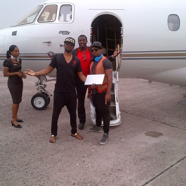 Private Jet John Dumelo Fally Ipupa Adebayor (1)