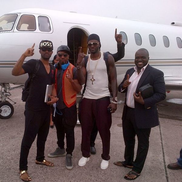 Private Jet John Dumelo Fally Ipupa Adebayor (2)