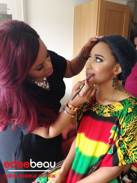 Tonto Dikeh Edee Beau Kukere Concert Make-Up Look - June 2013 - BellaNaija001