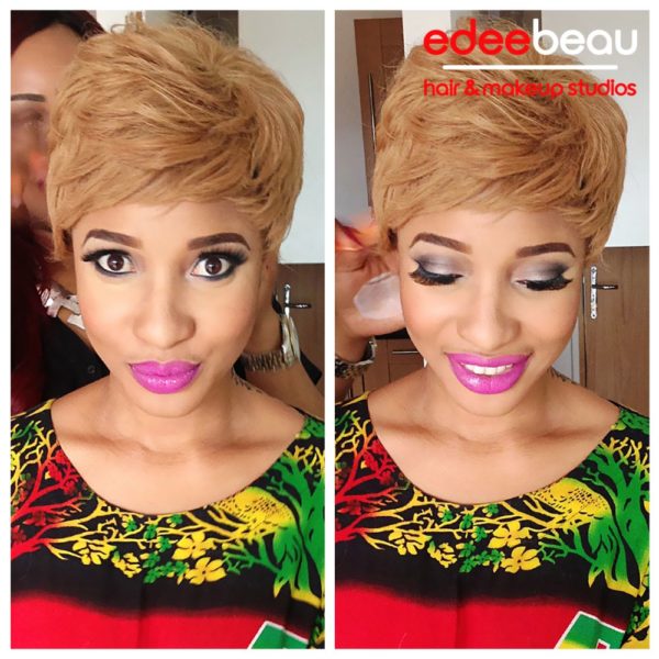 Tonto Dikeh Edee Beau Kukere Concert Make-Up Look - June 2013 - BellaNaija006