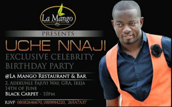 Uche Nnaji Exclusive Celebrity Birthday Party