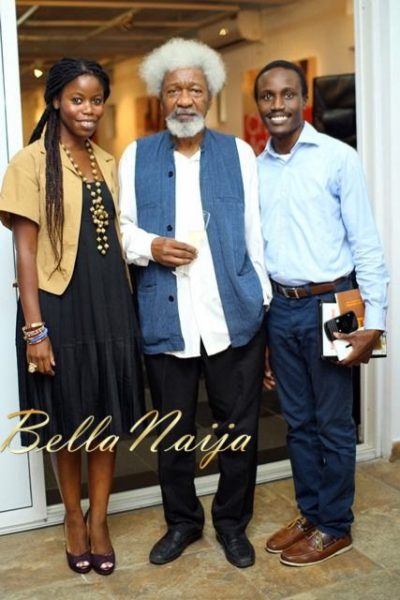 Ann Ogunsulire, Prof. Wole Soyinka & Tolu Ogunlesi