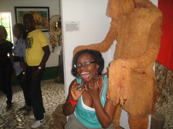 At the Gambian Museum