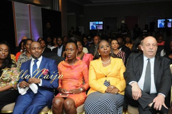 Fela Durotoye, Tara Durotoye, Ibukun Awosika & Francois Sastourne (Consul General of France)