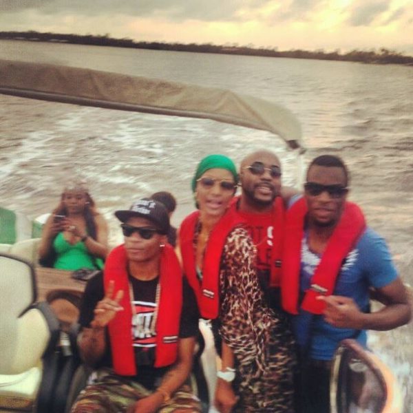 Banky W Wizkid Lynxxx Millen Magese - July 2013 - BellaNaija (1)