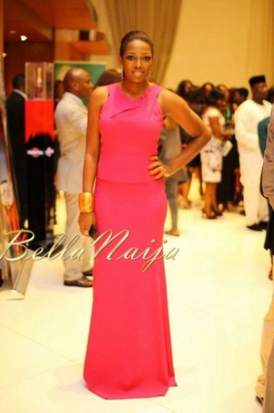 Elohor Aisien in Roland Mouret - July 2013 - BellaNaija