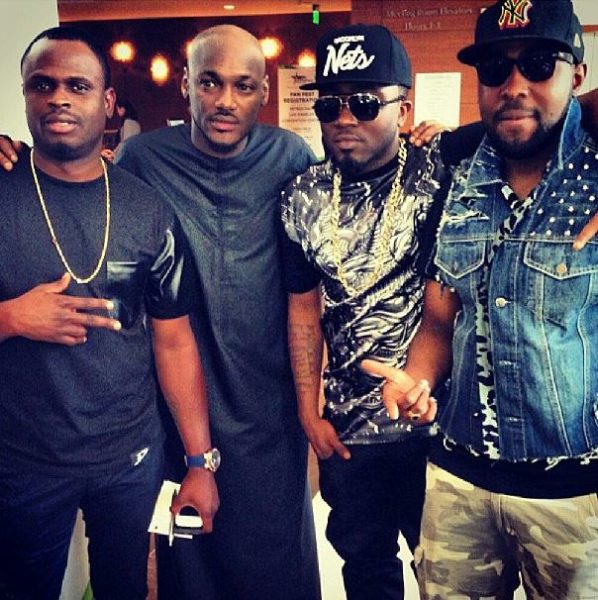 Tobi, 2Face Idibia, Ice Prince & DJ Caise