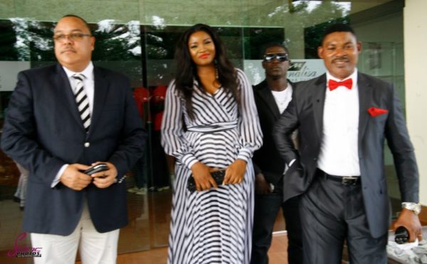 Omotola Jalade Ekeinde & Captain Matthew Ekeinde - July 2013