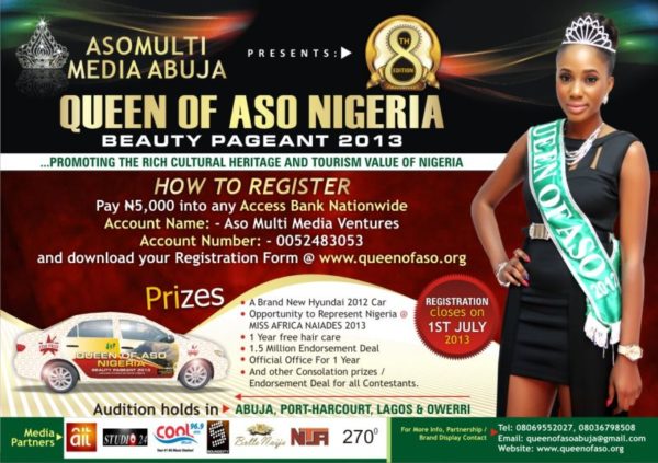 Queen of Aso Nigeria Beauty Pageant