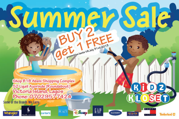 Summer Sale - July 2013