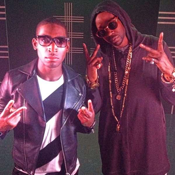 Tine Tempah 2Chainz - July 2013 - BellaNaija