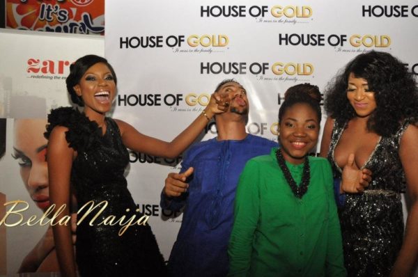 Yvonne Nelson & Majid Michel at the House of Gold Premiere