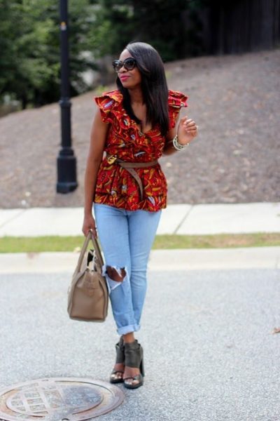 How to Wear Ankara in a Modern Way by Monica - BellaNaija - August 2013 (2)