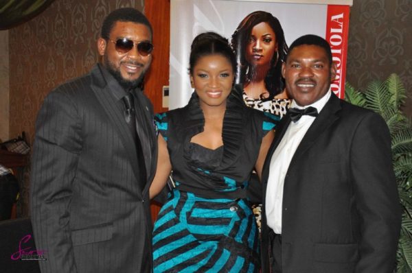 Chidi Mokeme, Omotola Jalade-Ekeinde & Capt. Matthew Ekeinde