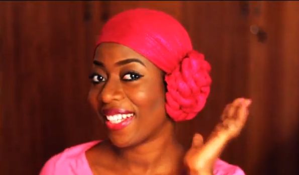 SisiYemmie Head Wrap Tutorial - Bellanaija - August 2013