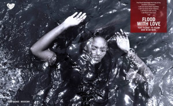 Tiwa Savage & Tee Billz - Flood with Love Campaign - August 2013 - BellaNaija002