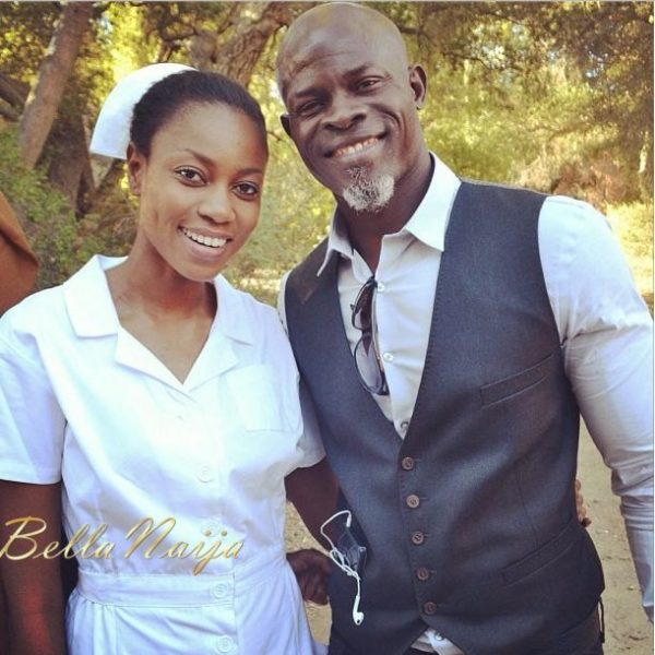 Yvonne Nelson & Djimon Hounsou