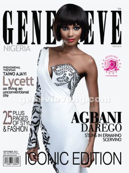 Agbani Darego covers Genevieve Magazine's Iconic Issue - September 2013 - BellaNaija - BN 021