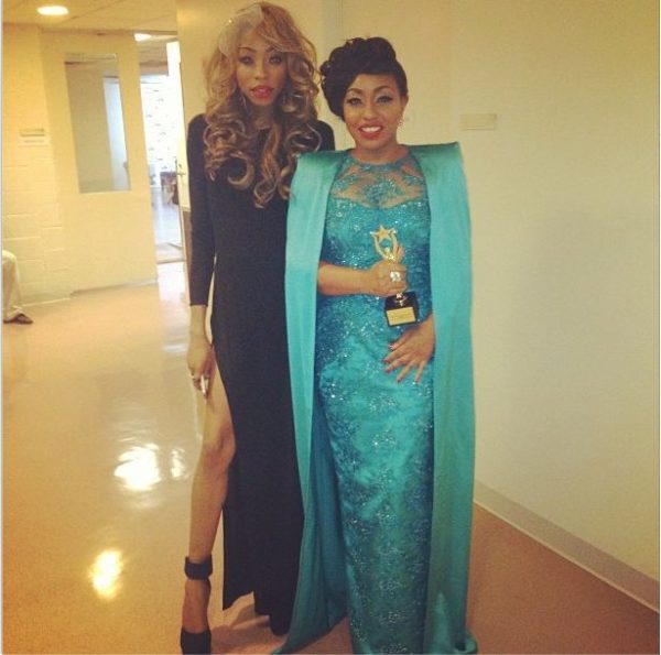 Kendra Etufunwa & Rita Dominic 