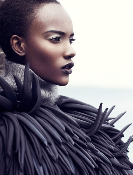 Grey Rocks this 'Fall'! Tanzanian Model Herieth Paul Poses for Fashion ...