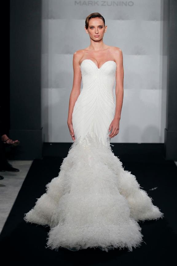 mark zunino mermaid wedding dress Nikki Mark Zunino Sample Wedding Dress a Perfect Fit