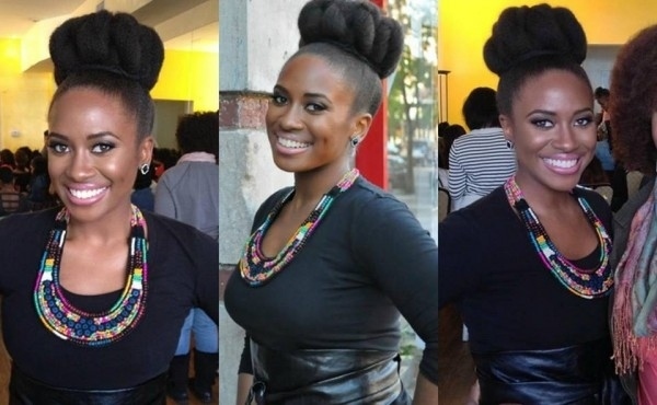 BN Beauty How to do a Topknot - BellaNaija - October 2013001