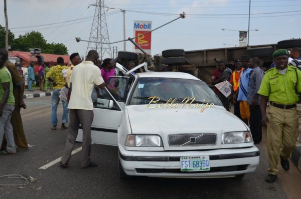 BN Exclusive -Truck collapses in Maryland, Lagos - October 2013 - BellaNaija016