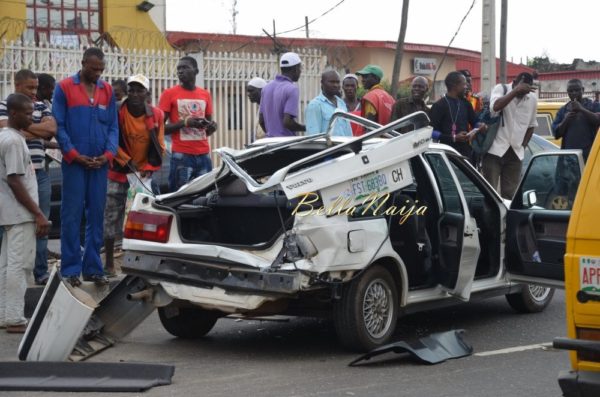 BN Exclusive -Truck collapses in Maryland, Lagos - October 2013 - BellaNaija039