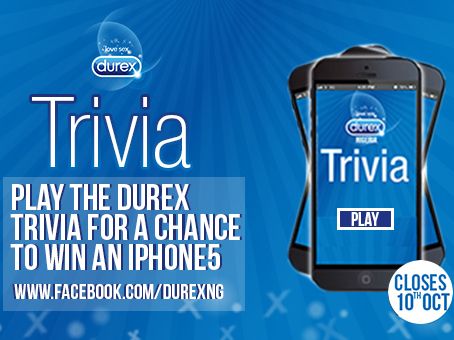 Durex Trivia - BellaNaija - October 2013