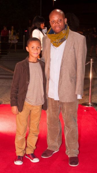 Music Promoter Atta Kouassi with son