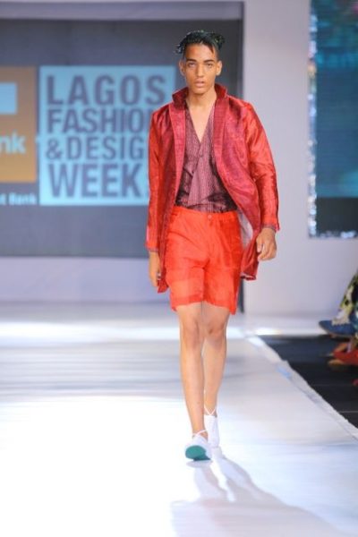 GTBank Lagos Fashion & Design Week 2013 Beatrice Orange Culture - BellaNaija - October2013014