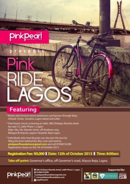 Pink Pearl Pink Ride Lagos - BellaNaija - Ovctober 2013