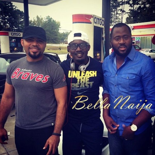 Ramsey Nouah AY Makun Desmond Elliot - OCtober 2013 - BellaNaija