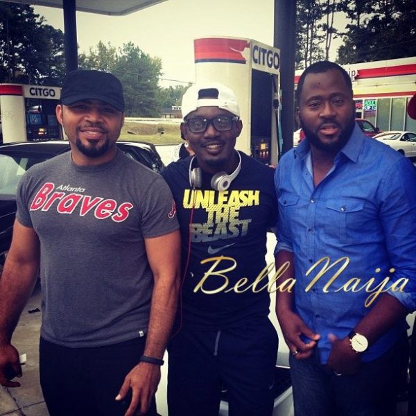 Ramsey Nouah AY Makun Desmond Elliot - OCtober 2013 - BellaNaija