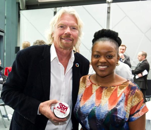 Richard Branson & Ronke Ige