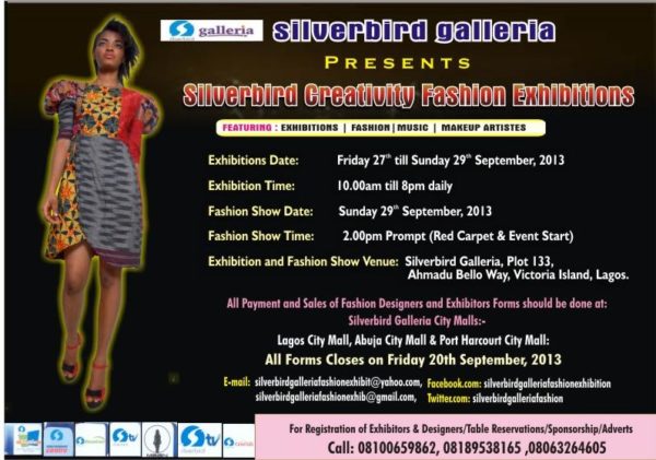 Silverbird Creativity Fashion Exhibitions