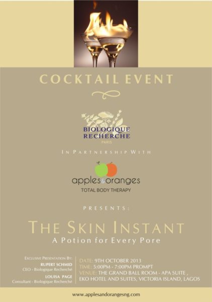 The Skin Instant Cocktail Event with Apples and Oranges- BellaNaija - October 2013