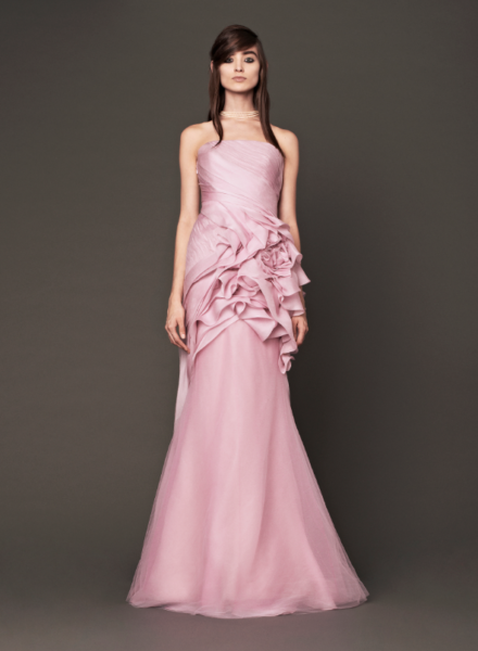 Vera Wang Pink Bridal Collection Fall 2014-1