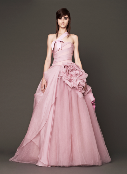 Vera Wang Pink Bridal Collection Fall 2014-2