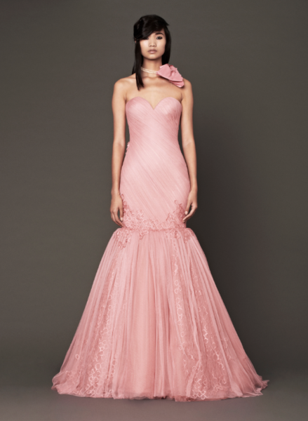 Vera Wang Pink Bridal Collection Fall 2014-5